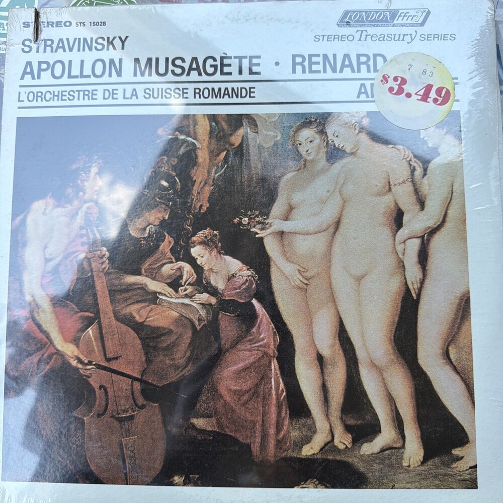 Stravinsky – Apollon Musagète / Renard – London ffrr LP Vinyl Records UK SEALED
